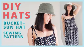 FREE Bucket Hat Sewing Pattern  + Tutorial | Pattern Scout