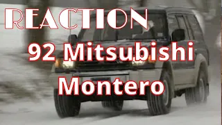 92 Mitsubishi Montero REACTION Motorweek Retro Review