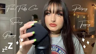 Beebee ASMR 1 Hour Foam & Fluffy Cover on Mic Compilation | Scratching, Swirling, Pumping, Gripping