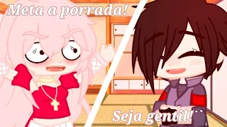 Família Uchiha educando a sarada []×Meme Gacha Sasusaku×[] 🍃🌼✨😌