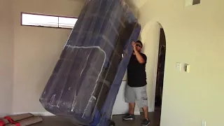 Moving a Sofa from the third floor apartment
