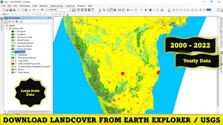 Download Free Land Cover data from Earth Explorer / USGS