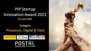 Startup Innovation Award 2021   Processes Digital Data   15 June 2021