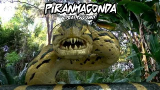 Piranhaconda (2012) Deaths Count (Syfy Original)