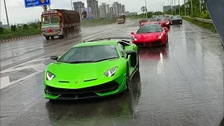 Supercars in India August 2019 Insane Group Drive #DinosVlogs