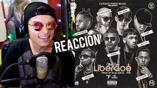 Anuel AA Ft.Farruko,De La Ghetto, Bryant Myers, Alexio, Bad Bunny & Màs - Liberace (Remix) Reaccion