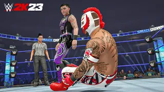 WWE 2K23: Rey Mysterio vs Dominik Mysterio Gameplay!