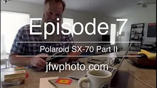 An original Polaroid SX-70 - Part 2. Will it work?