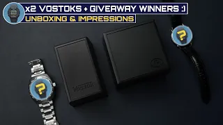 Double Vostok Unboxing & Christmas Giveaway Winners Announced