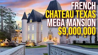 Exploring $9,000,000 French Chateau in Texas!!