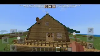 Visiting Grezzy and the Lemmings house in Minecraft.