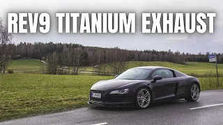 Rev9 Titanium Exhaust - Audi R8 V8