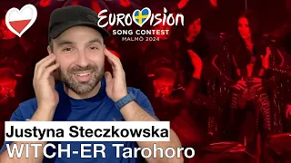 Reaction 🇵🇱: Justyna Steczkowska - WITCH-ER Tarohoro (Potential Eurovision 2024 Poland) Live