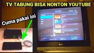 Cara nonton youtube di stb matrix aplle dengan kabel usb||Tv Tabung