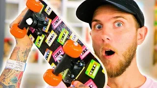 DON'T BREAK THE 5 DOLLAR DISCOUNT STORE SKATEBOARD!