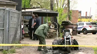 Detroit police investigate body found at motorcycle club on city's west side