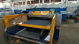 1000X1200mm fabric embossing machine for Automotive interior