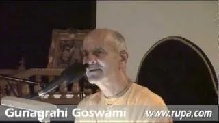 Lecture - Gunagrahi Goswami - BG 12.13-14 - Qualities of a Devotee