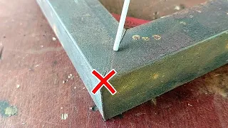 3 new tricks for 90 degree angle iron joints that rarely people know | angle iron cutting tricks