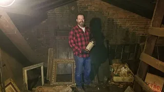 Man Accidentally Uncovers “Trapdoor” Attic With A Treasure Trove Of Antiques