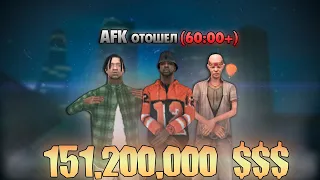 АФК ФАРМ ВИРТ на ARIZONA RP - ЗАРАБОТОК в GTA SAMP ( 150.000.000$ )