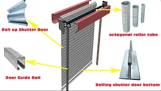 【steel profile roller shutter door machine】: Sliding Door Guide Rail Machine | Roller shutter door