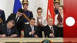 Putin signs treaty to incorporate Crimea into Russian federation