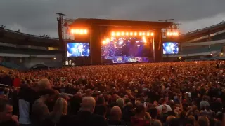 Iron Maiden - Blood Brothers+Wasted Years (Live Ullevi, Gothenburg, Sweden) 17/6- 2016 (Crazy Crowd)