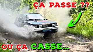 On casse nos 205 ?? Chemins et forêt !!