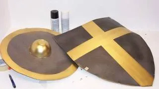 How to make a Cardboard Shield for Halloween or just for fun