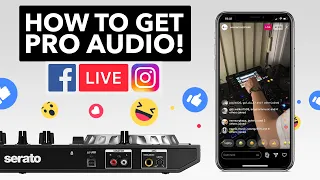 How to connect DJ decks to your phone for live streaming!