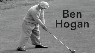 Ben Hogan 1953 Golf Swing (Full Speed & Slow Motion)