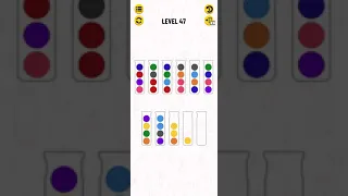 Sort It 2D - Ball Sort Puzzle Level 47