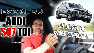 Essai de l'Audi SQ7 TDi de 435cv et 900nm !