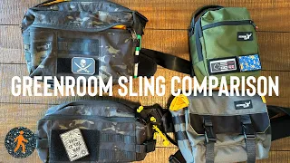 Greenroom 136 Sling Comparison - Metromonger, Metrodrifter, Metrorunner, & Sidekeep