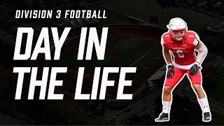 DAY IN THE LIFE OF A D3 FOOTBALL PLAYER