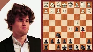 Classic Chess Game: Magnus Carlsen Benko Gambit crush! - 2006 (Chessworld.net)