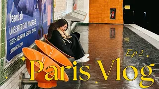 Paris Vlog Ep.2 🇫🇷| 塞納河畔左岸的花神咖啡館🧚🏻‍♀️/在羅浮宮拍低成本MV🩷✨/凱旋門🚪/好吃的法餐🍷/想每天在巴黎無所事事🫧
