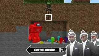 Coffin Meme "Among Us" Traps Edition - Minecraft