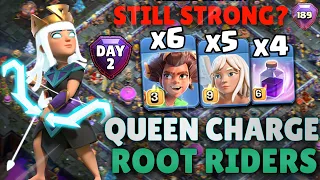 QC Root Riders Attack Strategy TH16 | Legend League Attacks #2 | Clash of Clans