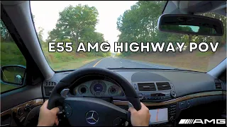 2006 Mercedes E55 AMG | Highway POV [4K]