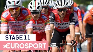 Giro d’Italia 2019 | Stage 11 Highlights | Cycling | Eurosport