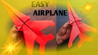 airplane fly for 100 feet# plane #areoplane #paper plane bnane ka tarika #plane