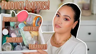 PRODUCT EMPTIES! 🗑️ WOULD I REPURCHASE ✅ OR NOT ❌? FRAGRANCES, SKINCARE, BODYCARE + MORE!