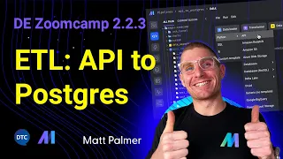 DE Zoomcamp 2.2.3 - ETL: API to Postgres