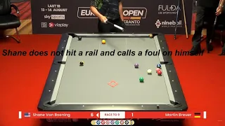 The Most Embarrassing Moment In 9 ball HISTORY | European Open Pool