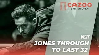 Jak Jones Overcomes Zhang Jiangkang [4-3] To Book Last 32 Spot | 2022 Cazoo British Open