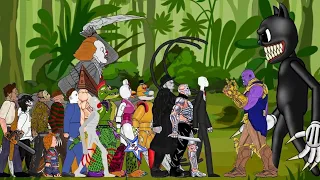 Thanos, Cartoon Cat Vs SLENDERMAN, Uber Jason, Tyrant, Jason, Freddy, Michael, Leatherface + More