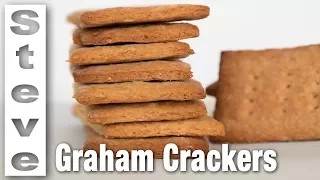 HOW TO MAKE GRAHAM CRACKERS - Homemade Honey Maid Crackers