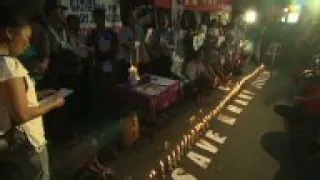 Vigil in support of Filipino maid facing execution